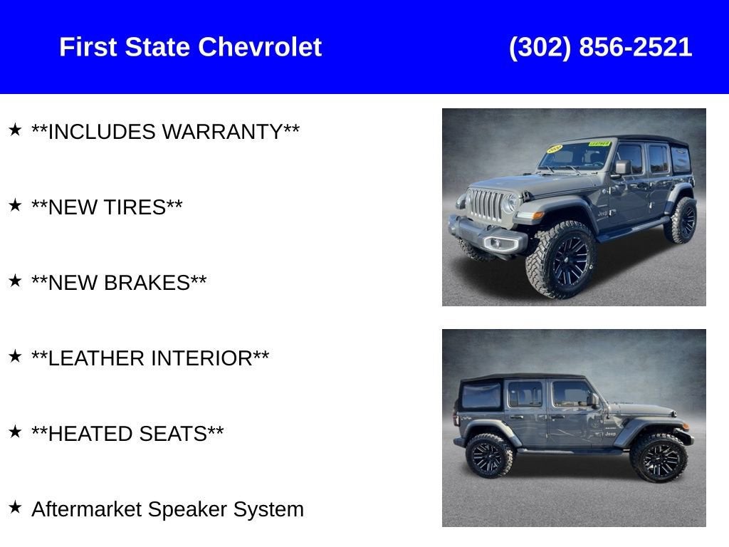 2020 Jeep Wrangler Unlimited Sahara