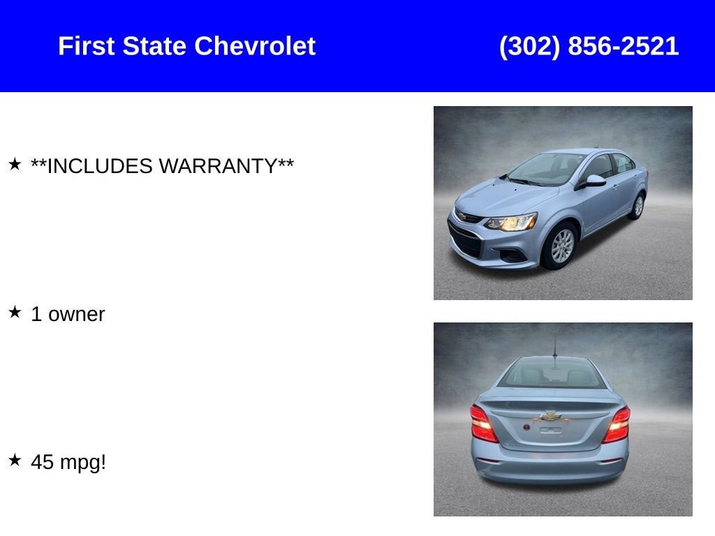 2018 Chevrolet Sonic LT