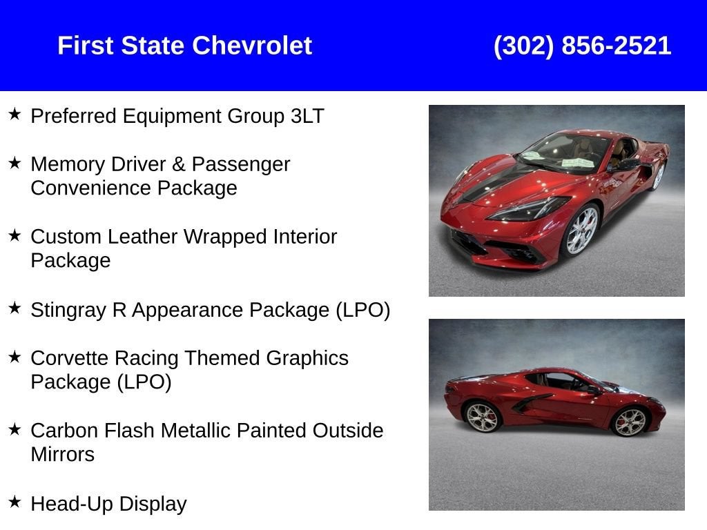 2023 Chevrolet Corvette Stingray 3LT