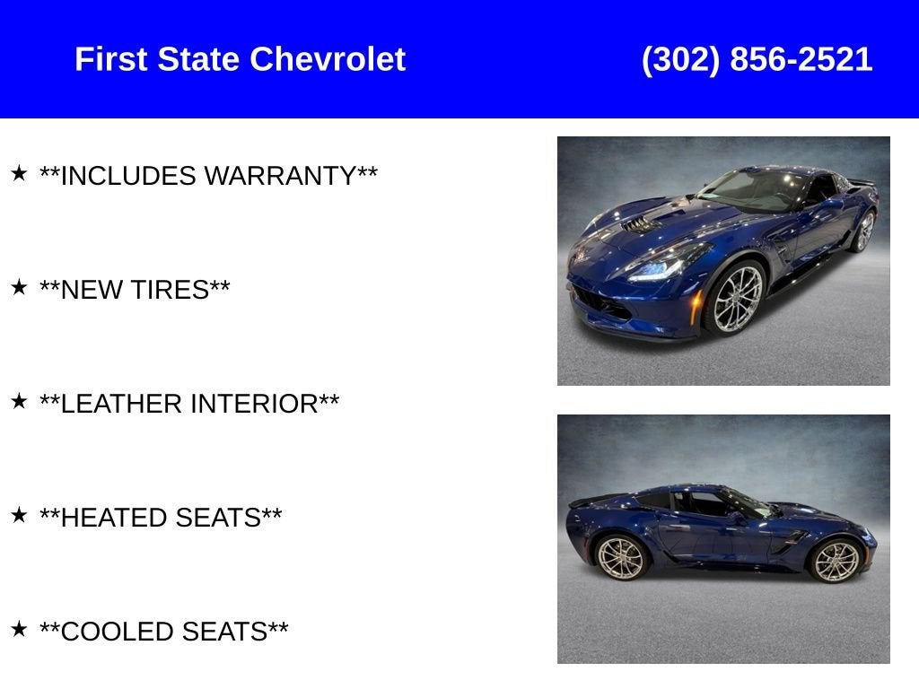 2017 Chevrolet Corvette Grand Sport Grand Sport 2LT