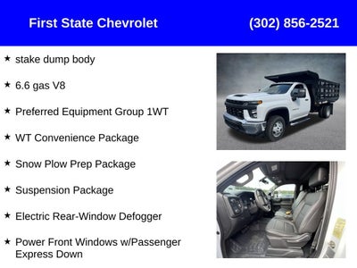 2020 Chevrolet Silverado 3500 HD Chassis Cab Work Truck
