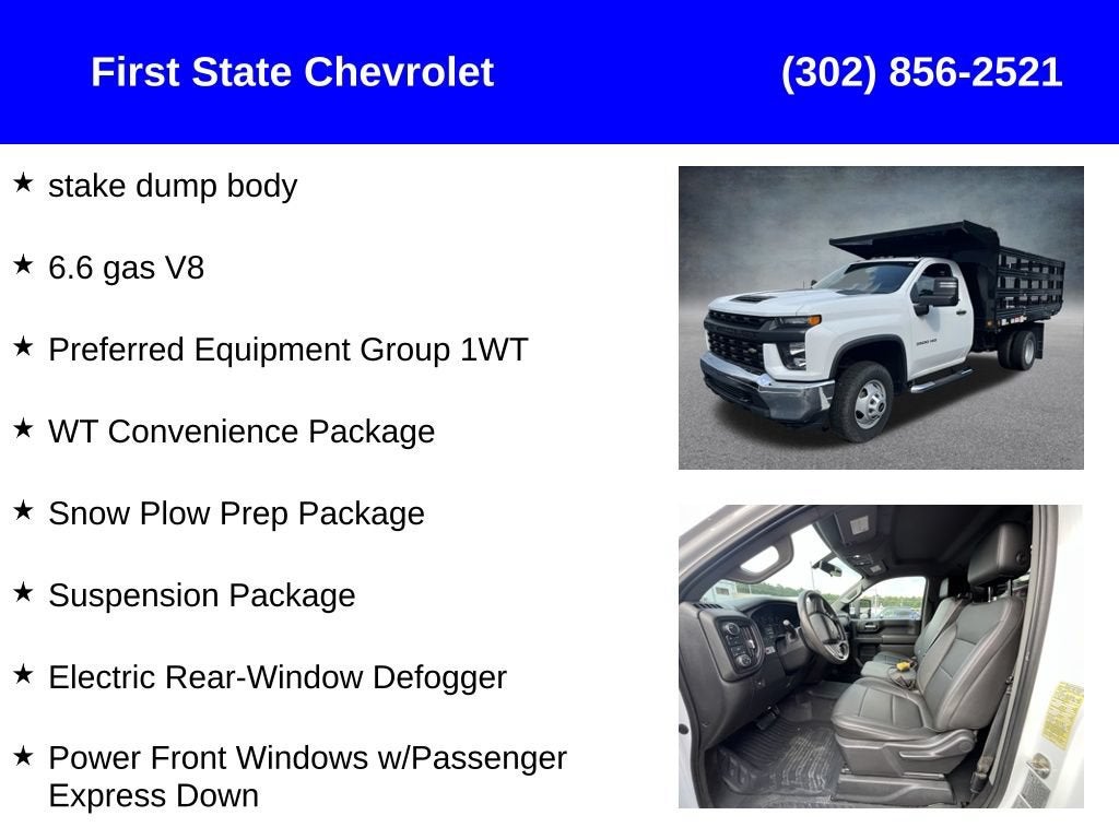 2020 Chevrolet Silverado 3500 HD Chassis Cab Work Truck