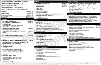 2025 Chevrolet Silverado 3500 HD LTZ