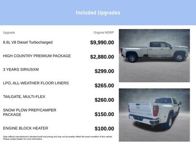 2026 Chevrolet Silverado 3500 HD High Country DRW
