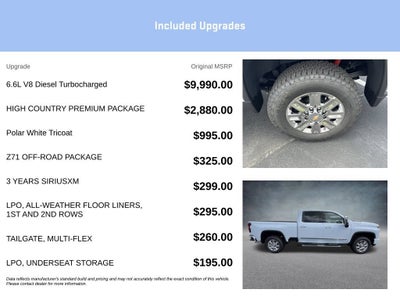 2026 Chevrolet Silverado 3500 HD High Country