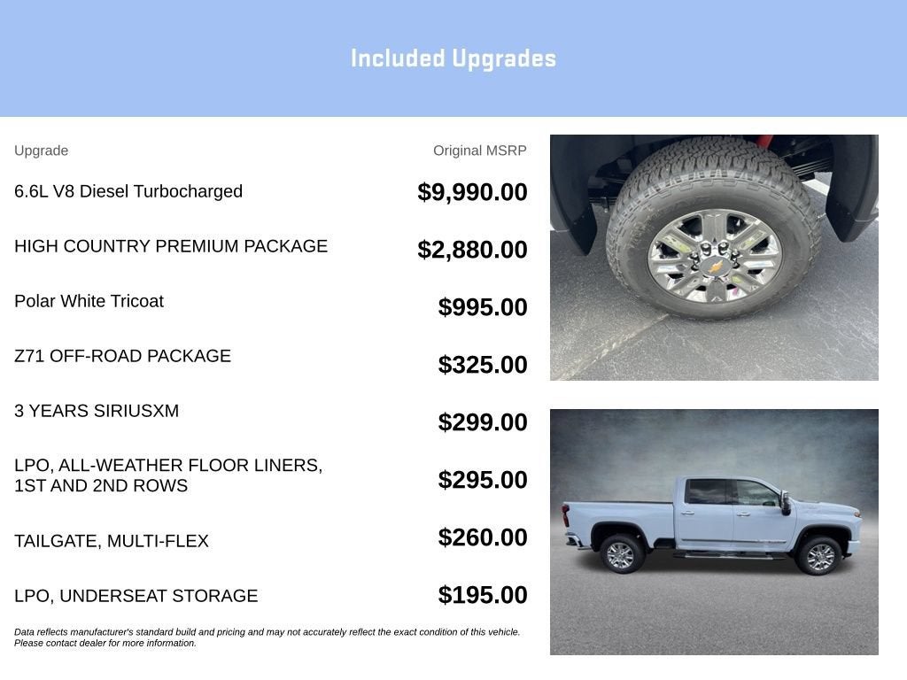 2026 Chevrolet Silverado 3500 HD High Country