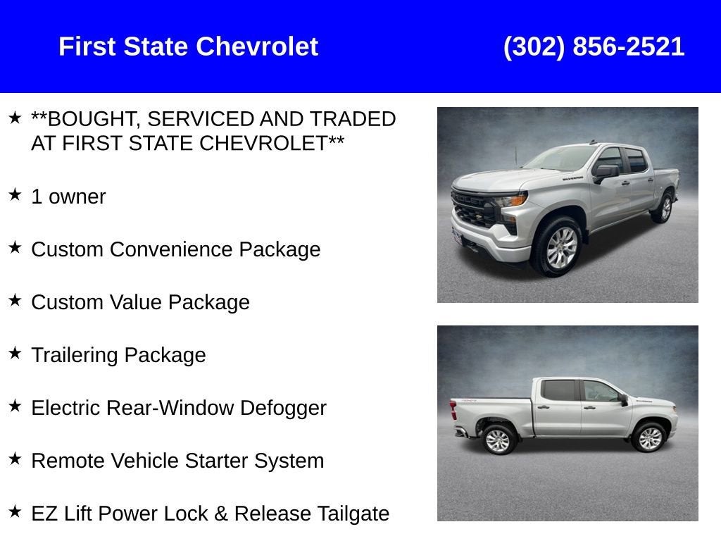 2022 Chevrolet Silverado 1500 Custom