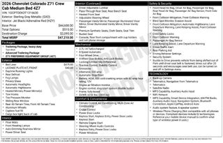 2026 Chevrolet Colorado Z71