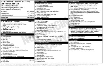 2026 Chevrolet Colorado ZR2
