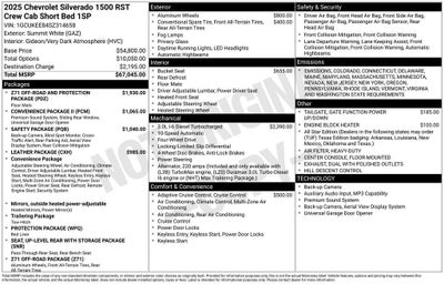 2025 Chevrolet Silverado 1500 RST