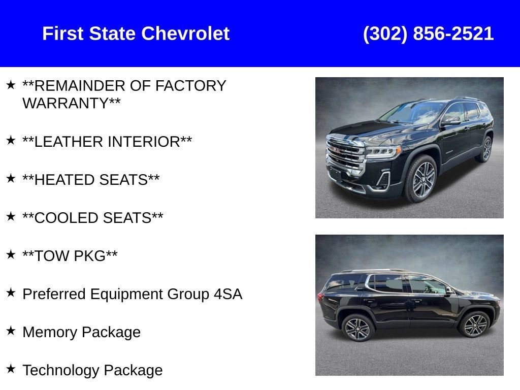 2023 GMC Acadia SLT