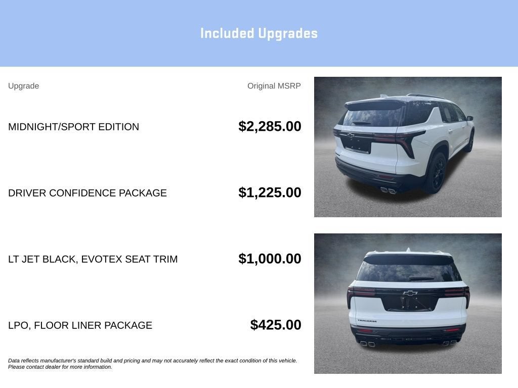 2026 Chevrolet Traverse LT
