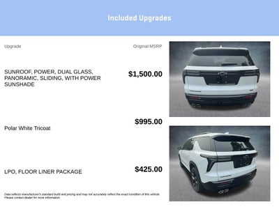 2026 Chevrolet Traverse RS