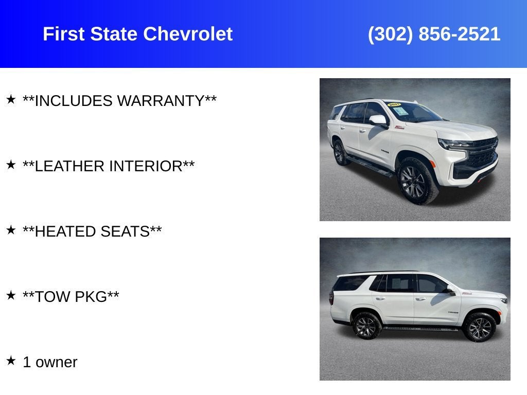 2021 Chevrolet Tahoe Z71