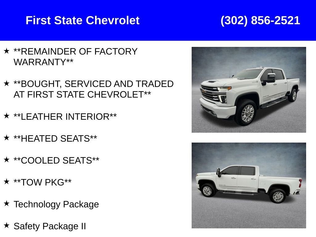 2022 Chevrolet Silverado 3500 HD High Country