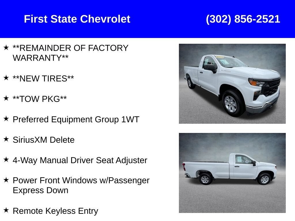 2025 Chevrolet Silverado 1500 WT