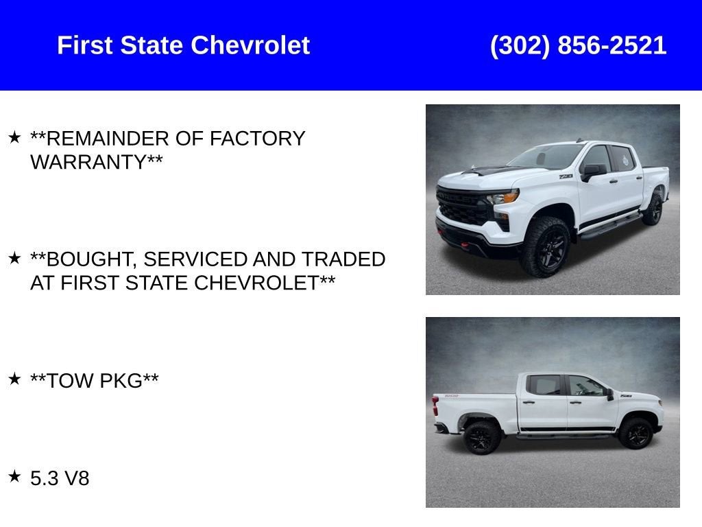 2023 Chevrolet Silverado 1500 Custom Trail Boss