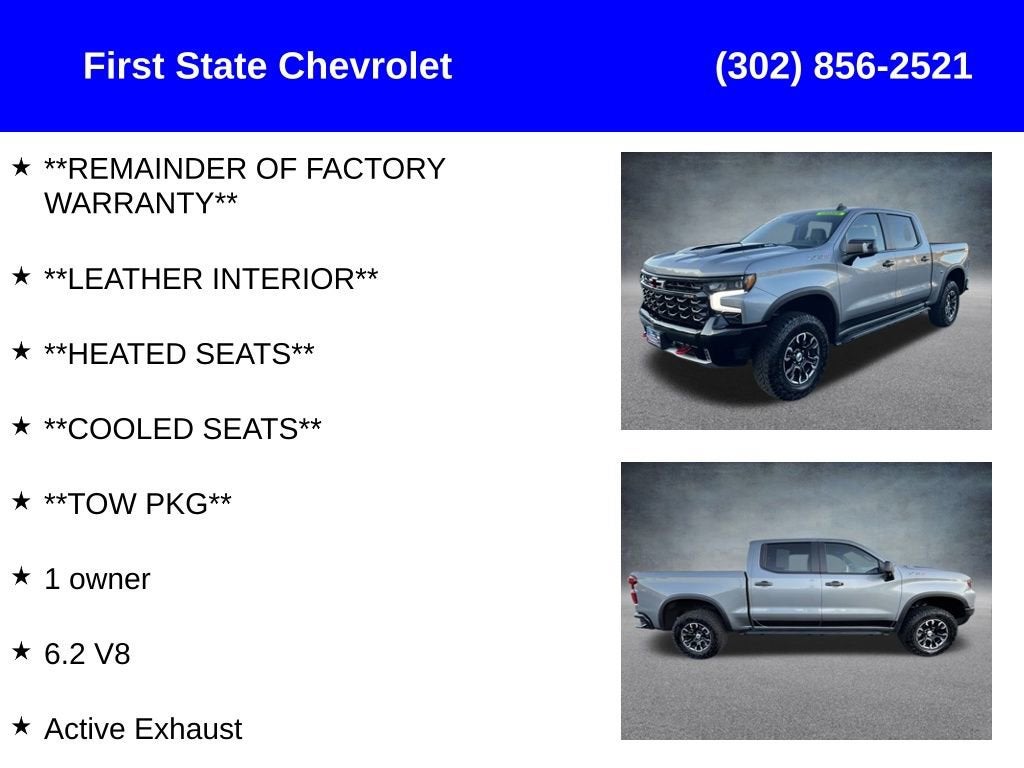 2024 Chevrolet Silverado 1500 ZR2