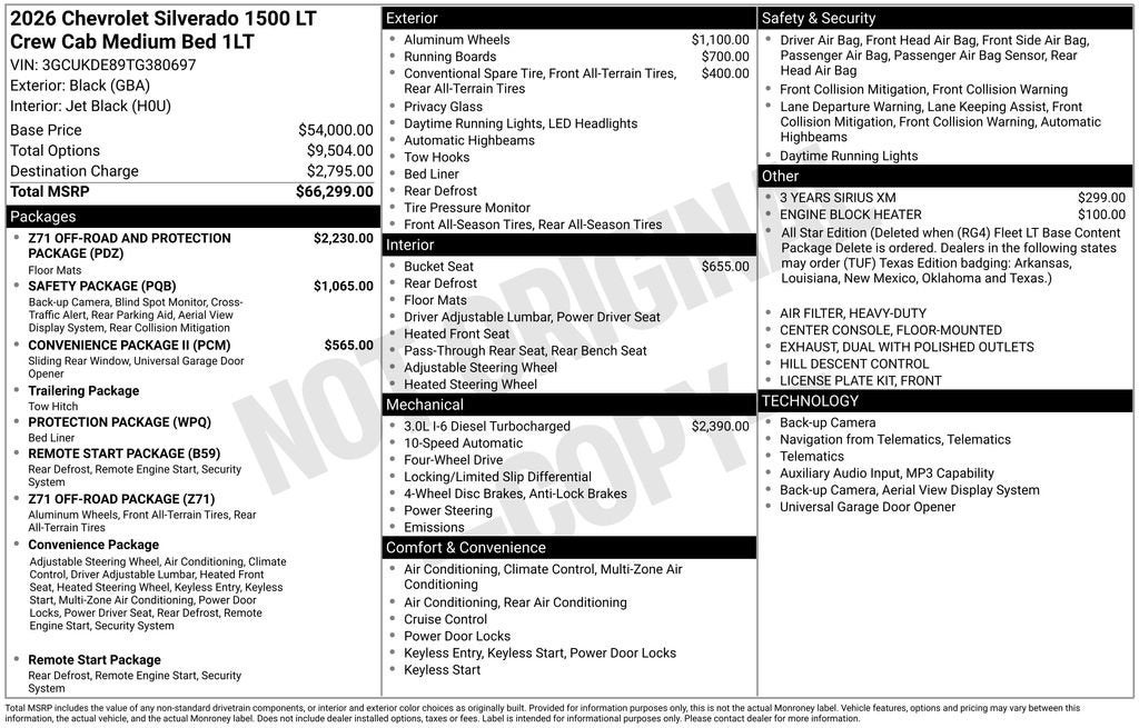 2026 Chevrolet Silverado 1500 LT