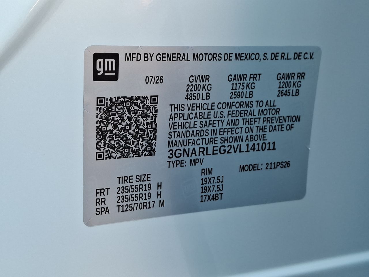 2027 Chevrolet Equinox RS