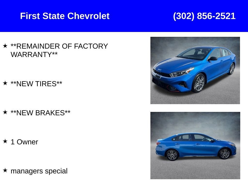 2023 Kia Forte GT-Line