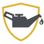 Chevrolet Protection Pre-Paid Maintenance Logo with an Oil Can Icon